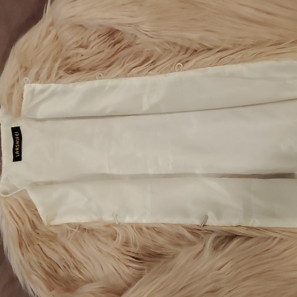 LANSHIFEI Rose Faux Fur Jacket S XXXL - Picture 5 of 6